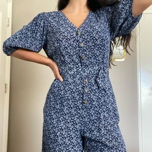 Universal Threads Navy Jumpsuit